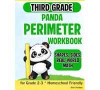 Panda Perimeter Workbook for Grades 2-3: Fun Geometry Activities and Perimeter Math Practice with Engaging Worksheets and a Panda Sanctuary Project for Kids