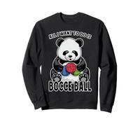 Panda Pocce Ball, Tout ce Que Je Veux Faire, C'est Un Mignon Joueur d'ours drôle Sweatshirt