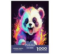 Panda Puzzle 1000 Pièces Educa Jouet en Bois Cadeau Unique DécoRation Intérieure Jeu Éduchatif Challenge Toy Adultes & Enfants des 14 Ans 38x26cm/1000pcs