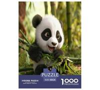 Panda Puzzle 1000 Pièces Educa Jouet en Bois Divertissement Créatif DécoRation Intérieure Jeu Éduchatif Challenge Toy pour Adultes Et Enfants À Partir De 12 Ans 38x26cm/1000pcs