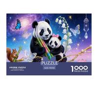 Panda Puzzle 1000 Pièces pour Adultes intéressant Puzzles 1000 Pièces Jeu Éduchatif Cadeau 70x50cm/1000pcs