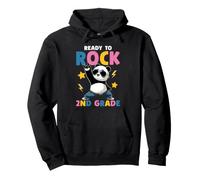 Panda Rock 2e année garçons Filles Enfants drôle 2e année Sweat à Capuche