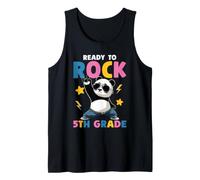 Panda Rock 5e année garçons Filles Enfants drôle 5e année Débardeur