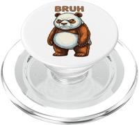 Panda Ronchon Bruh Humour Meme Sarcastique PopSockets PopGrip pour MagSafe
