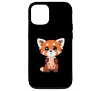 Panda Rouge Mignon Aime Le thé à Bulles Coque pour iPhone 12/12 Pro