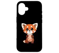 Panda Rouge Mignon Aime Le thé à Bulles Coque pour iPhone 16