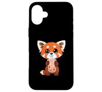 Panda Rouge Mignon Aime Le thé à Bulles Coque pour iPhone 16 Plus
