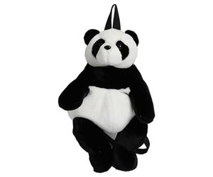 Panda - Sac à dos pour animaux en peluche réglable, dessin animé, organisateur de voyage pour, support velu doux | Faible âme câble animal pour SNACK SNACKS, multicolore,