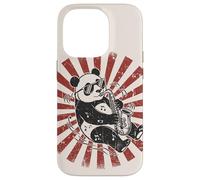 Panda Saxophone Jazz Musicien Saxophoniste Coque pour iPhone 14 Pro