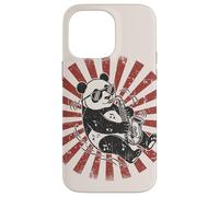 Panda Saxophone Jazz Musicien Saxophoniste Coque pour iPhone 14 Pro Max