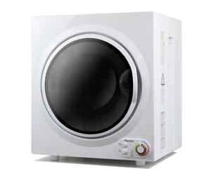 Panda - Sèche-linge compact de 14 livres, volume de charge, 110 V, 1500 W, sèche linge portable, 3,5 pieds cubes cuve en acier inoxydable, 4 modes de séchage