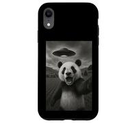 Panda Selfie avec Alien OVNI Amusant pour garçons, Hommes, Femmes, Enfants Coque pour iPhone XR
