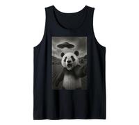 Panda Selfie avec Alien OVNI Amusant pour garçons, Hommes, Femmes, Enfants Débardeur