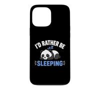 Panda Sleep Funny Nap Humor Lazy I'd Rather Be Sleeping Coque pour iPhone 13 Pro Max
