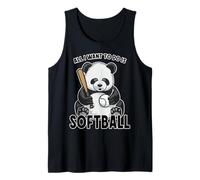 Panda Softball, Tout ce Que Je Veux Faire, C'est Un Mignon Ours Débardeur
