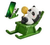 Panda Support de téléphone - Support en résine de dessin animé pour un angle de vue stable, support compact antidérapant avec fonction de prise en main équilibrée, accessoire pour appareil mobile pour