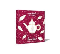 Panda tea - Calendrier de l'Avent - 24 Boites de Thés & Infusion en Vrac Bio - Assortiment de 24 boites de thés et infusions - Idées Cadeaux Noël - Calendrier de l’Avent pour Femme & Homme