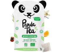 Panda Tea Green Energy Biologique Infusion Des Plantes 28 Sachets