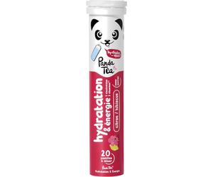 Panda Tea Hydratation Citron Et Hibiscus 20 Comprimés Effervescents