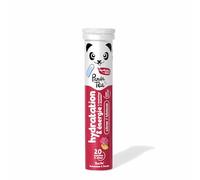 Panda Tea - Hydratation & Énergie - Hibiscus et Citron - 20 Pastilles sans sucre - Electrolyte Ultra Hydratation - Idéale pour le Sport et le Quotidien