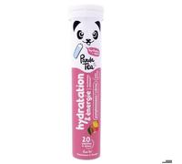 Panda Tea - Hydratation & Énergie - Pamplemousse/Citron- Electrolyte Ultra Hydratation - 20 Pastilles Effervescentes