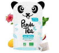 Panda Tea - Iced Detox - Infusion Glacée - Parfum Mangue - BIO - 28 sachets