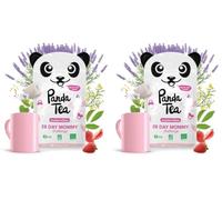 Panda Tea - Maternitea - Tisane Grossesse et Allaitement Sans Caféine Certifiée BIO - 28 Sachets/Infusettes - (Lot de 2)