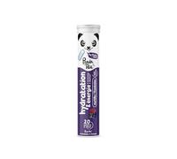 Panda Tea - Pastilles Hydratation & Énergie - Myrtille-Framboise - 20 Pastilles sans sucre - Electrolyte Ultra Hydratation - Idéale pour le Sport et le Quotidien