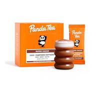 Panda Tea - Super Cacao Bio en Poudre - Cacao en Poudre Non Sucré & Champignons Adaptogènes (Lion’s Mane, Reishi, Cordyceps) - Mélange Bio & Champignon Adaptogène - Énergie, Mémoire & Digestion