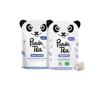 Panda tea - Super Transit & Digestea - Infusion Bio pour la Digestion - 2x28 Sachets Mousseline - Tisane Transit Difficile & Ballonnements - Infusion Bien-Être 100% Naturelle