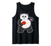 Panda Tennis de Table Raquette de Tennis de Table Débardeur