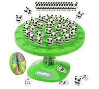 Panda Tree Building Block Tabletop Puzzle | Panda Balance Board Toy Set, Balance Tree Maths Games for Family Gathering Party,Multiplayer Desktop Stacking Interactive Toys for 3-9 Years Old Boys Girls
