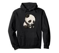 Panda Triste Cartoon Animal Mignon Graphique Anime Kawaii Sweat à Capuche