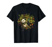 Panda Voyageur épique Portant Un Village de Bambou T-Shirt