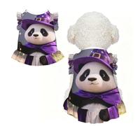 Panda Wizard Magic S Vêtements pour petits chiens - Tenue d'été mignonne pour chiot, doux et respirant
