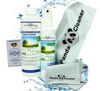 PandaCleaner Kit de nettoyage pour ordinateur portable - Spray d'écran 100 ml + nettoyant d'écran TV rechargeable de 250 ml et 2 chiffons de nettoyage pour écran (kit complet)