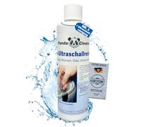 PandaCleaner Liquide nettoyant à ultrasons concentré pour lunettes, produits dentaires, or, pièces de monnaie, verre, montres, etc., 250 ml