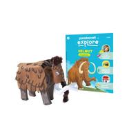 Pandacraft - Kit Éducatif Explore Une Vie de Mammouth - Expérimenter, Découvrir et se Questionner Tout en s'Amusant - 1 Activité + 1 Magazine - Jeux Éducatifs 3-7 Ans