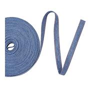 Pandahall 10,9 Yards Stitch rubans en Denim tissu de ruban en Denim 0,4 pouce de large bandes en Denim pour l’artisanat vêtements de serre-tête Jeans arcs et décorations de couture