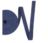 Pandahall 10,9 Yards Stitch rubans en Denim tissu de ruban en Denim de 0,62 pouce de large bandes en Denim pour l’artisanat vêtements de serre-tête Jeans arcs et décorations de couture