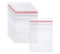 PandaHall- Lot de 200 Sachets Zip Plastique Transparent 7x5cm Mini Sachet Zip Sac de Rangement à Fermeture éclair refermable pour Bijoux, Bonbons