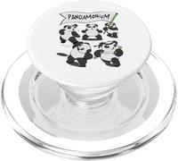 Pandamonium - Drôle de Panda PopSockets PopGrip pour MagSafe