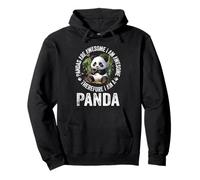 Pandas Are Awesome I'm Awesome Therefore I'm A Panda drôle Sweat à Capuche