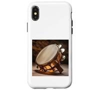 Pandeiro Instrument Musicien Brésil Samba Coque pour iPhone X/XS