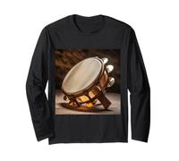 Pandeiro Instrument Musicien Brésil Samba Manche Longue