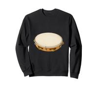 Pandeiro Instrument Musicien Brésil Samba Sweatshirt