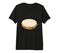 Pandeiro Instrument Musicien Brésil Samba T-Shirt Haut de Gamme