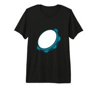 Pandeiro Instrument Musicien Brésil Samba T-Shirt Haut de Gamme