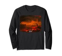 Pandemonium John Martin Creepy Peinture d'horreur Art Cool Manche Longue