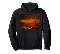 Pandemonium John Martin Creepy Peinture d'horreur Art Cool Sweat à Capuche